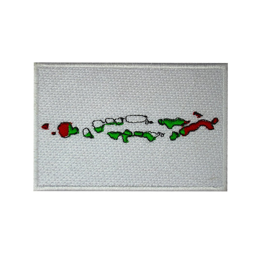 HAWAII Island Map Flag Patch Iron On Patch Embroidered Patch Sew On Patch