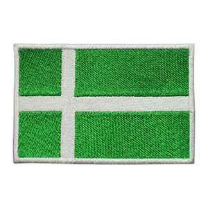 Patch drapeau du comté de Barra à repasser à coudre sur un badge pour vêtements.