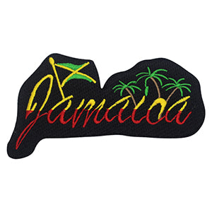 Jamaica Rasta Patch Iron on Sew on Patch Badge For Clothes.