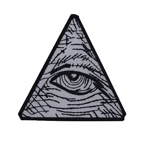 ALUMINATE EYE Patch Iron on Sew on Patch Badge For Clothes.