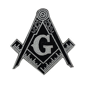 freemason Patch Iron on Sew on Patch Badge For Clothes.