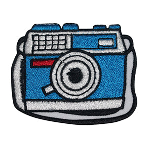 Camera Patch Iron on Sew on Patch Badge For Clothes.