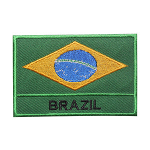 Brazil National Flag With Name