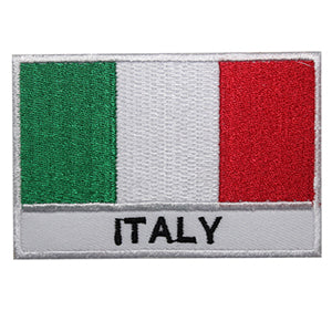 Italy National Flag With Name