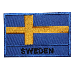 Sweden National Flag With Name