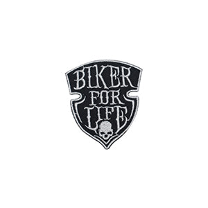 Bikers For Life Logo Patch Iron on Sew on Patch Badge For Clothes.