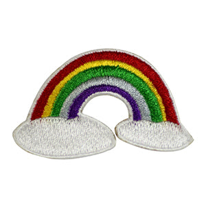 Parche ARCO IRIS para planchar o coser en insignia de parche para ropa.