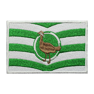 WILTSHIRE County Flag Patch Iron on Sew on Patch Badge For Clothes.