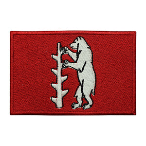 Parche con la bandera del condado de WARWICKSHIRE, parche para planchar y coser, insignia para ropa.