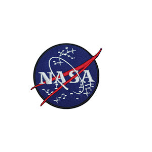 NASA USA Patch Iron on Sew on Patch Badge For Clothes.