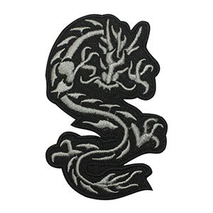 Chinese Dragon Logo Patch Iron on Sew on Patch Badge For Clothes.