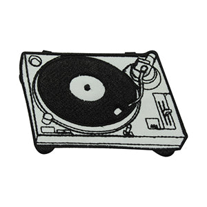 DJ Deck Logo Patch Iron on Sew on Patch Badge For Clothes.