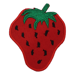 Strawberry Patch Iron on Sew on Patch Badge For Clothes.